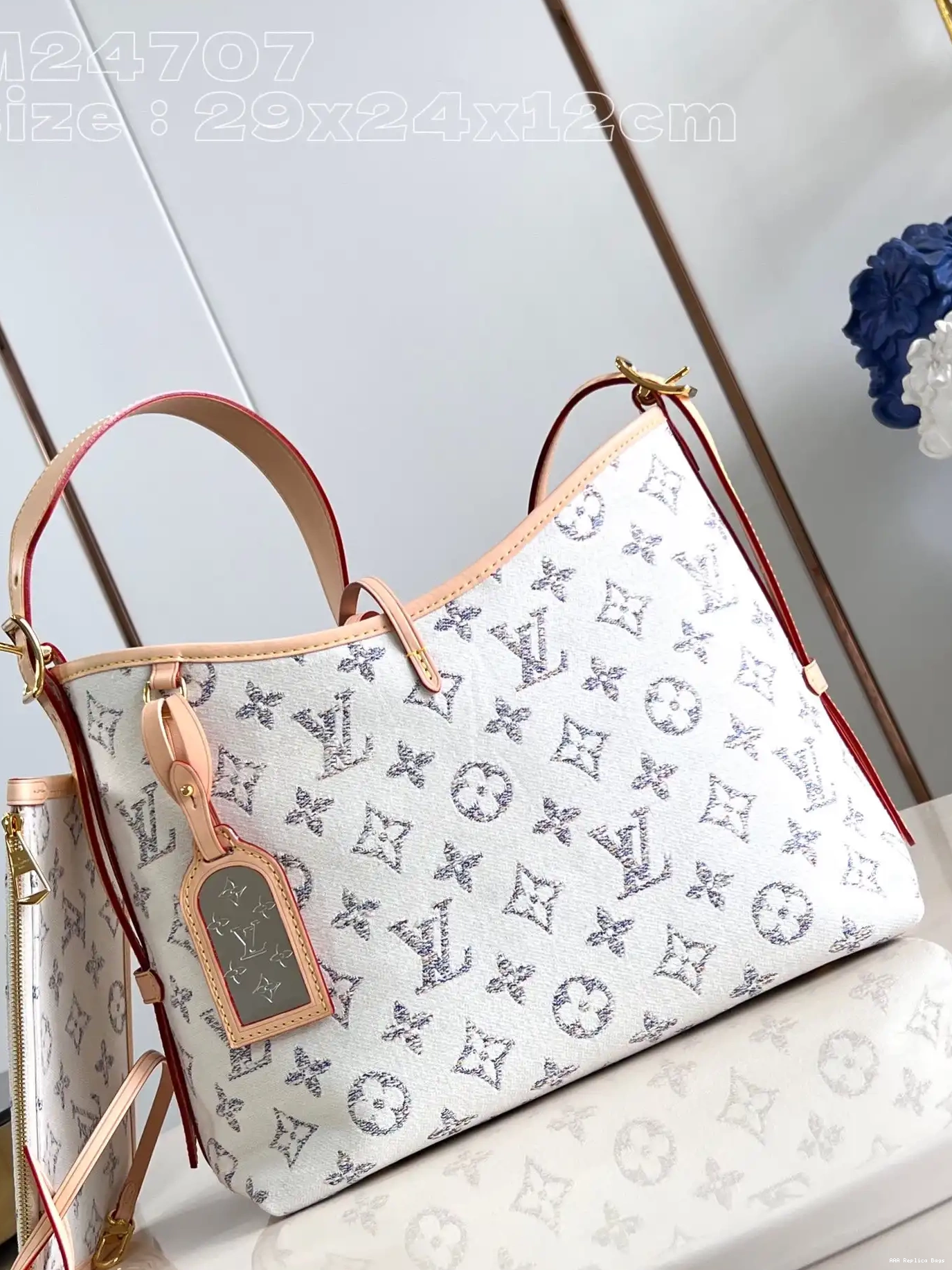Aaa replica ru LOUIS VUITTON CARRYALL PM-29*24*12cm 0608